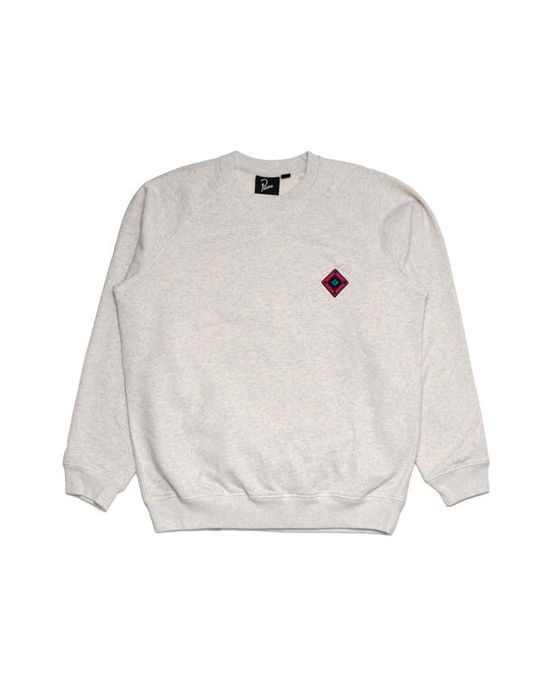 by Parra diamond block logo crew neck sweatshirt | 49521 | AFEW